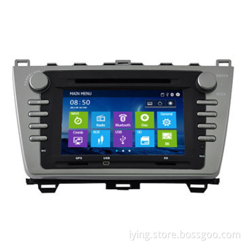 Special Car DVD Player for Old Mazda 6 (2009-2012), Auto-rear Viewing Function, Built-in TV Tuner